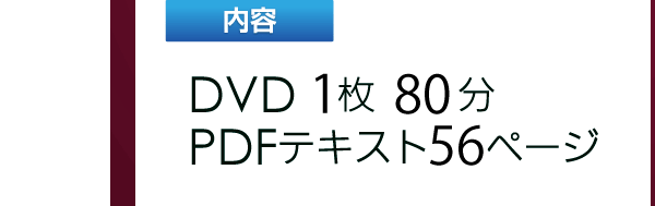 DVD2枚100分PDFテキスト57ページ