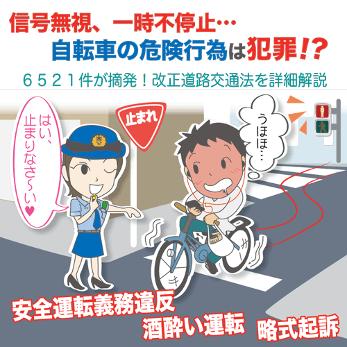 信号 無視 し て しまっ た 自転車