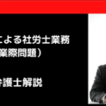 税理士による社労士業務(業際問題)